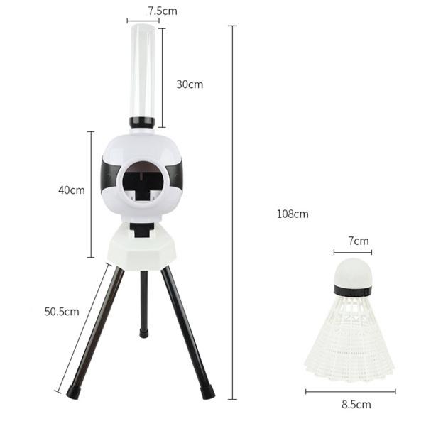 バドミントンピッチングマシンのおもちゃ自動バドミントントレーニングバトボールピッチャーキッズオールドボーイズガールズの誕生日プレゼント｜stk-shop｜09