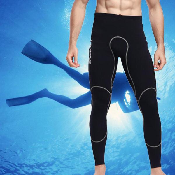 メンズウェットスーツパンツネオプレンはXLブラックをサーフィンするための暖かい2mm水着を保つ｜stk-shop｜03