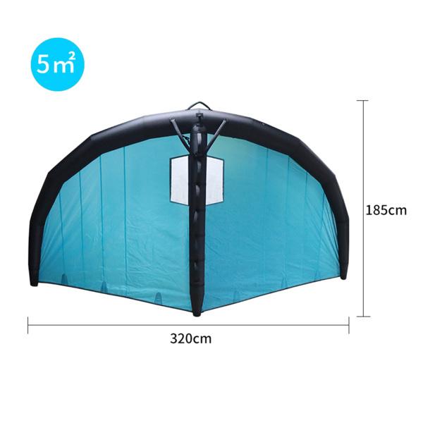 USED インフレータブルフォイル水中翼船には、バックパック、リストリーシュ、修理キットが含まれていますカイトサーフィン用フォイルウィングスキーウィン 【TMF1020159403】(36955円)