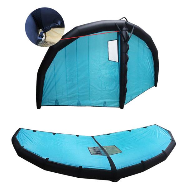 USED インフレータブルフォイル水中翼船には、バックパック、リストリーシュ、修理キットが含まれていますカイトサーフィン用フォイルウィングスキーウィン 【TMF1020159403】(36955円)