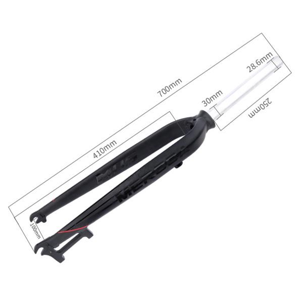 リジッドフォーク27.5インチ、マウンテンバイクハードフォーク26インチ