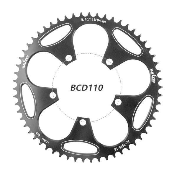 RIRO カーボンクランク 165mm 40tナローワイドチェーンリング付き 並行輸入品】RIRO-カーボンロードバイクチェーンリング バイククランク
