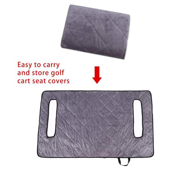軽量ゴルフカートシートカバーブランケット2人乗りスポーツ用クラブ
