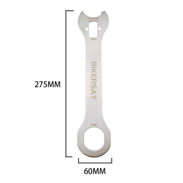 ユニバーサル自転車スパナーサイクリングヘッド両頭アクスルハブバイク