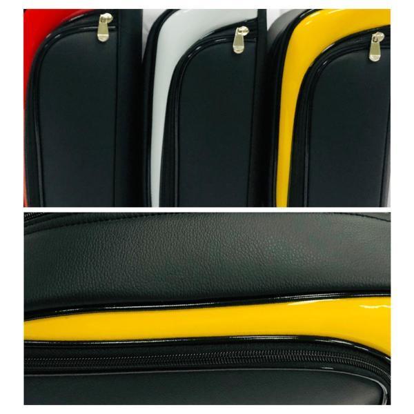 ゴルフシューズバッグデラックスレザーアウトドアシューズキャリー