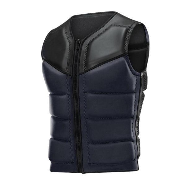 PULL ブラック ライフジャケット ライフジャケットウォータースポーツカヤックサバイバルフ