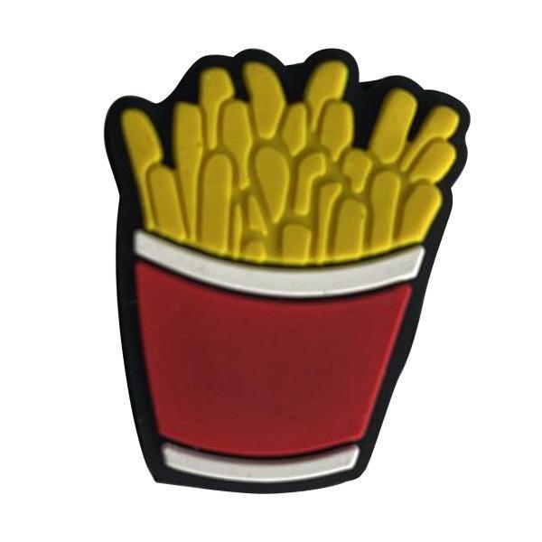 テニスラケット振動ダンパー衝撃吸収ソフトラケット屋外フライドポテト形状|stk-shop|03
