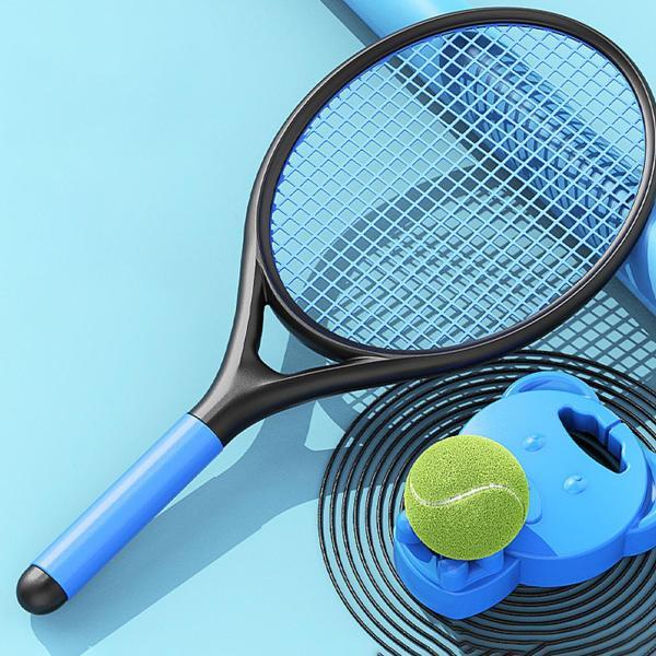 初心者用テニスラケット、スポーツ練習用のポータブル衝撃吸収テニスアクセサリー｜stk-shop｜04