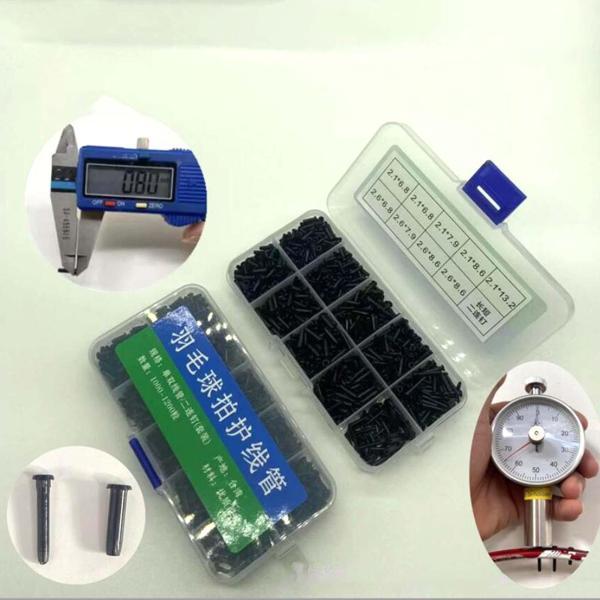 バドミントン ラケット グロメット アイレット ナイロン ポータブル