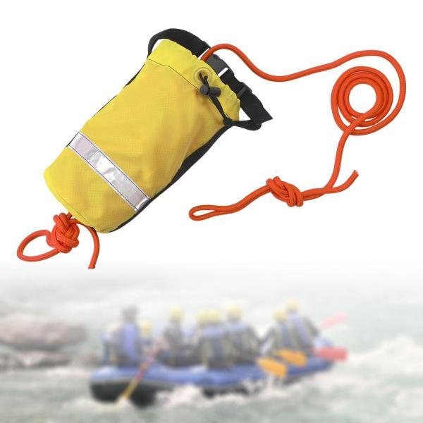 レスキュースロバックラフティングカヤック,カヌー,レスキュバックrafting ウォーターレスキュースローバッグ 長さ52フィートのロープ付き 緊急