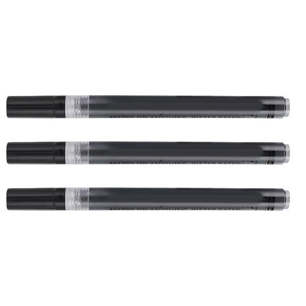 3x ゴルフボールライナーマーカーペン 耐久性のあるアクリルインクペン トレーニング初心者用 ブラック｜stk-shop｜05