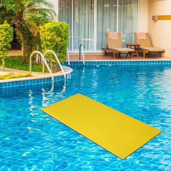 ウォーターカーペットフローティングパッド湖ロールアップ折りたたみプールラウンジャー耐久性のある快適なフローティングマットプールブランケットフ
