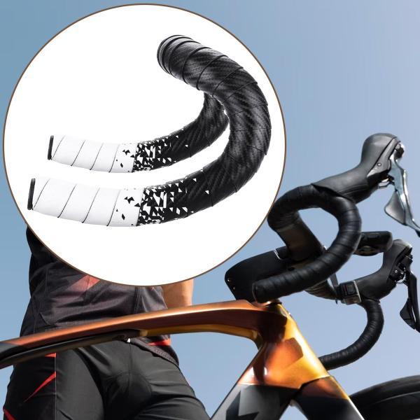 自転車ハンドルバーテープ 自転車ハンドルバーテープ BMX バイク固定ギア自転車用 ホワイト｜stk-shop｜07