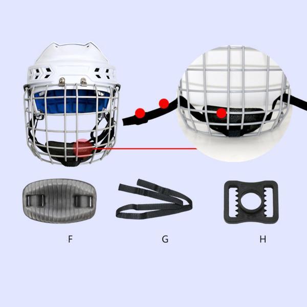 アイスホッケーヘルメット修理便利なヘルメットハードウェアスポーツ