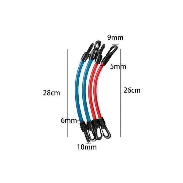 赤と青 足首抵抗バンド 足首レジスタンスバンド器具大臀筋ランニング｜stk-shop｜09