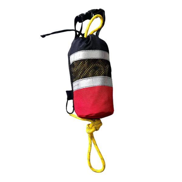 ロープ付き水難救助用スローバッグ、スロー可能なロープスローバッグ、釣り用カヌー用スローライン高視認性レスキュースローバッグ｜stk-shop｜02