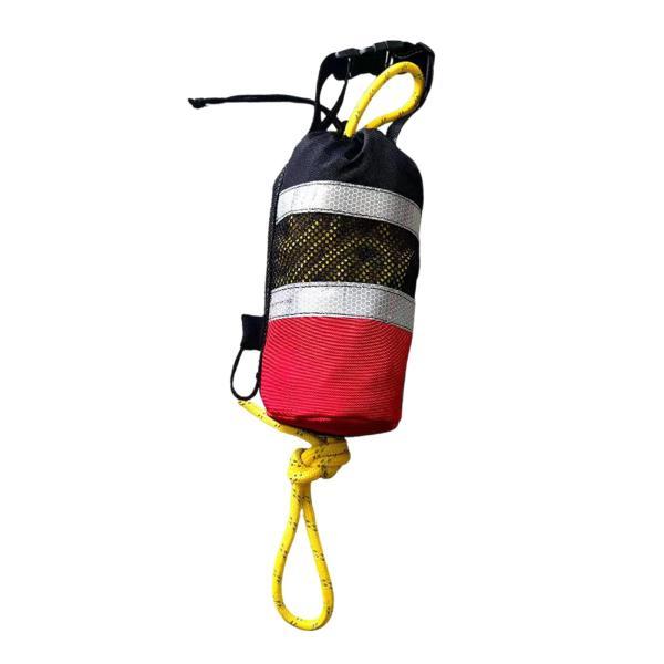 ロープ付き水難救助用スローバッグ、スロー可能なロープスローバッグ、釣り用カヌー用スローライン高視認性レスキュースローバッグ｜stk-shop｜04