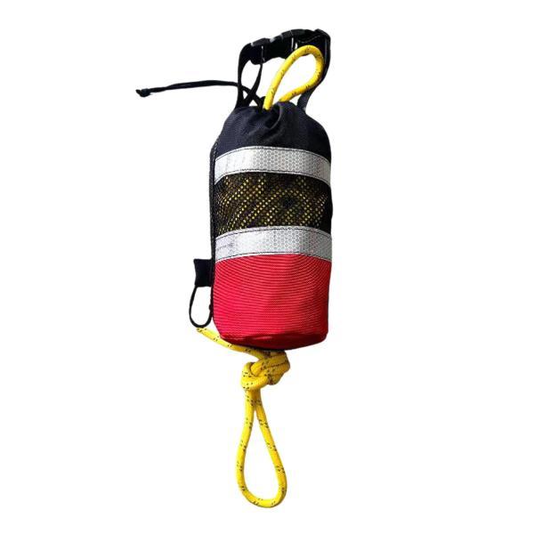 ロープ付き水難救助用スローバッグ、スロー可能なロープスローバッグ、釣り用カヌー用スローライン高視認性レスキュースローバッグ｜stk-shop｜05