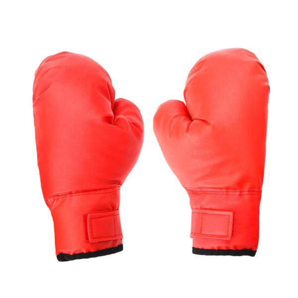 ボクシンググローブ パンチミット キックボクシング 格闘技 サンダ用ボクシング用具 レッド｜stk-shop｜02