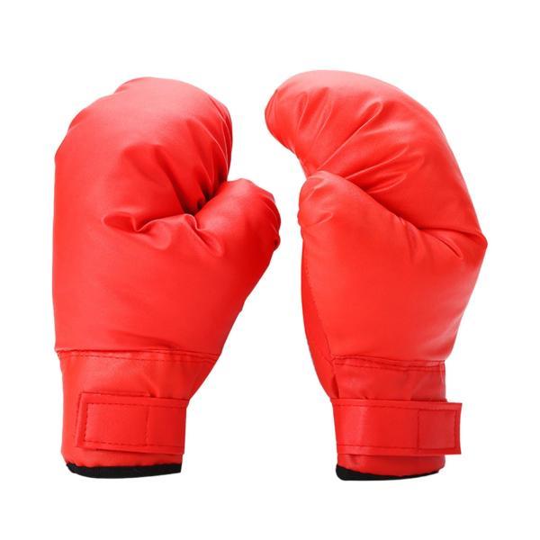 ボクシンググローブ パンチミット キックボクシング 格闘技 サンダ用ボクシング用具 レッド｜stk-shop｜03