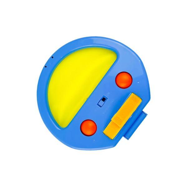 トスアンドキャッチおもちゃセット ポータブルパドルキャッチボール フィットネス アウトドア ピクニック用 ブルー｜stk-shop｜03