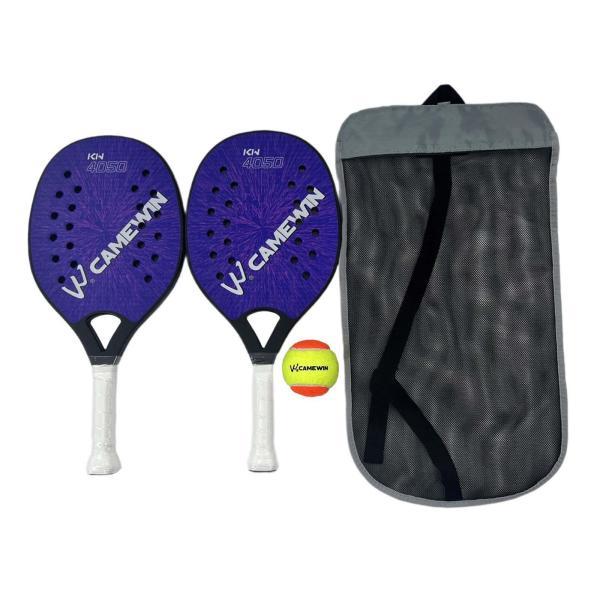 Paddle SNT ビーチテニスラケット ビーチテニスラケット 2個セット 子供用 滑り止めグリップ