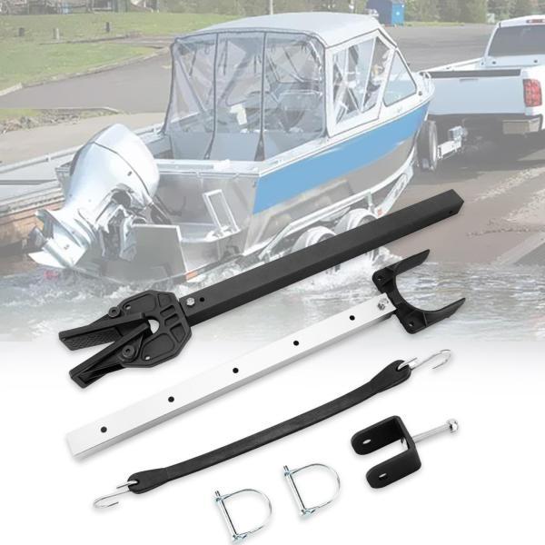 ボート調節可能トランサムセーバー 複合ヘッド付き 58.4cm-103.5cm