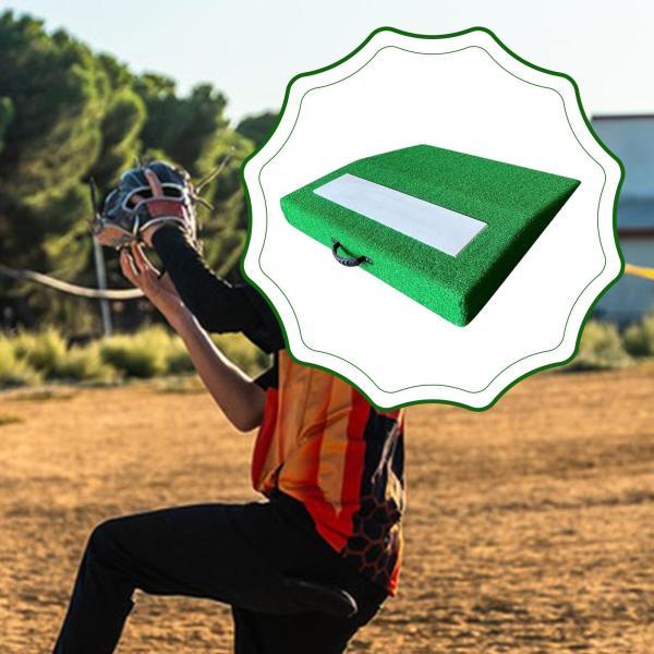 野球用ピッチングマウンド 30 x 4インチ 練習用 屋内屋外兼用 ハンドル