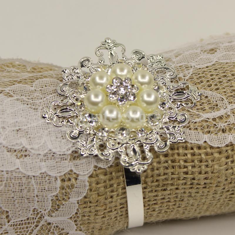 ノーブランド品 ナプキンリング ナプキンホルダー 人工真珠 パーティー 結婚式 装飾 テーブルデコレーション シルバー ベージュ レーション Stkショップ 通販 Yahoo ショッピング