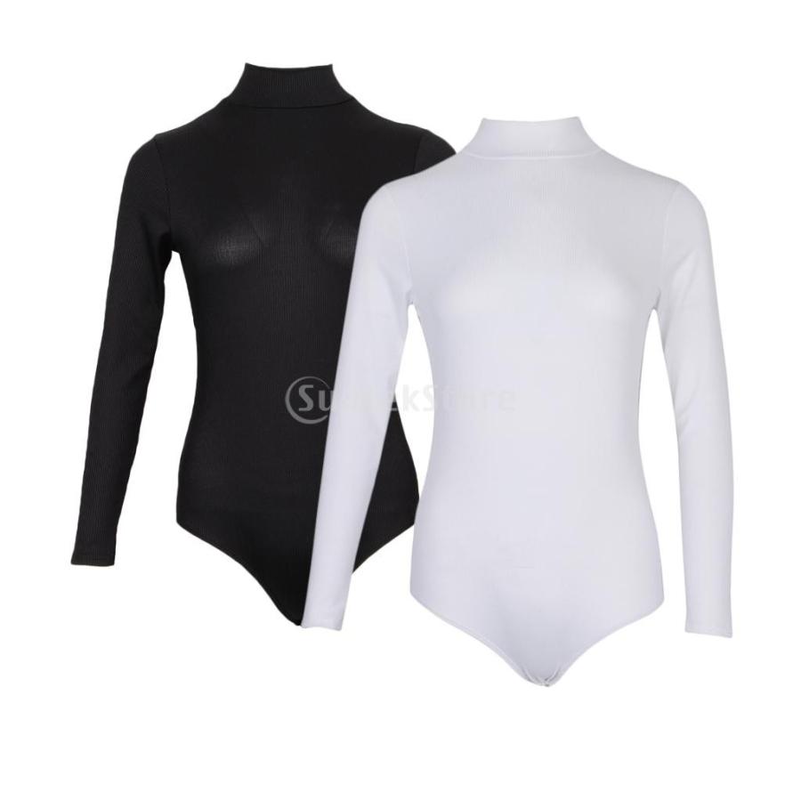 加圧スーツ 補正下着 練習服 ボディスーツ レディース タートルネック インナー 長袖 レーニング スポーツ 通気性 ２色４サイズ ブラック L Stkショップ 通販 Yahoo ショッピング