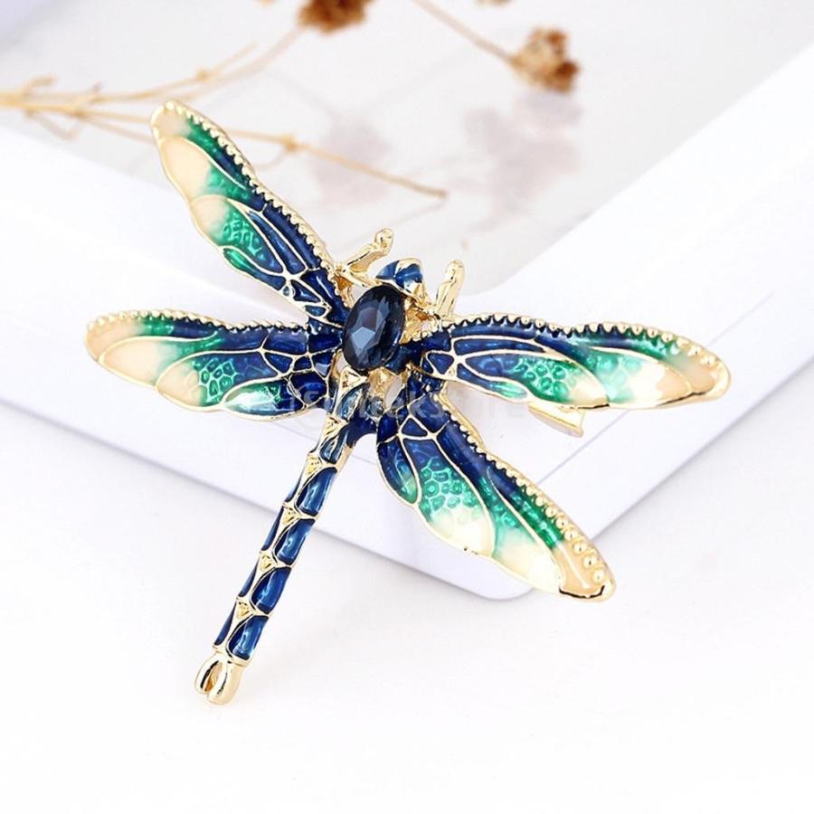 レディース メンズ キッズ 可愛い ブローチピン バッジ トンボ型 ファッション アクセサリー ブルー Stkショップ 通販 Yahoo ショッピング