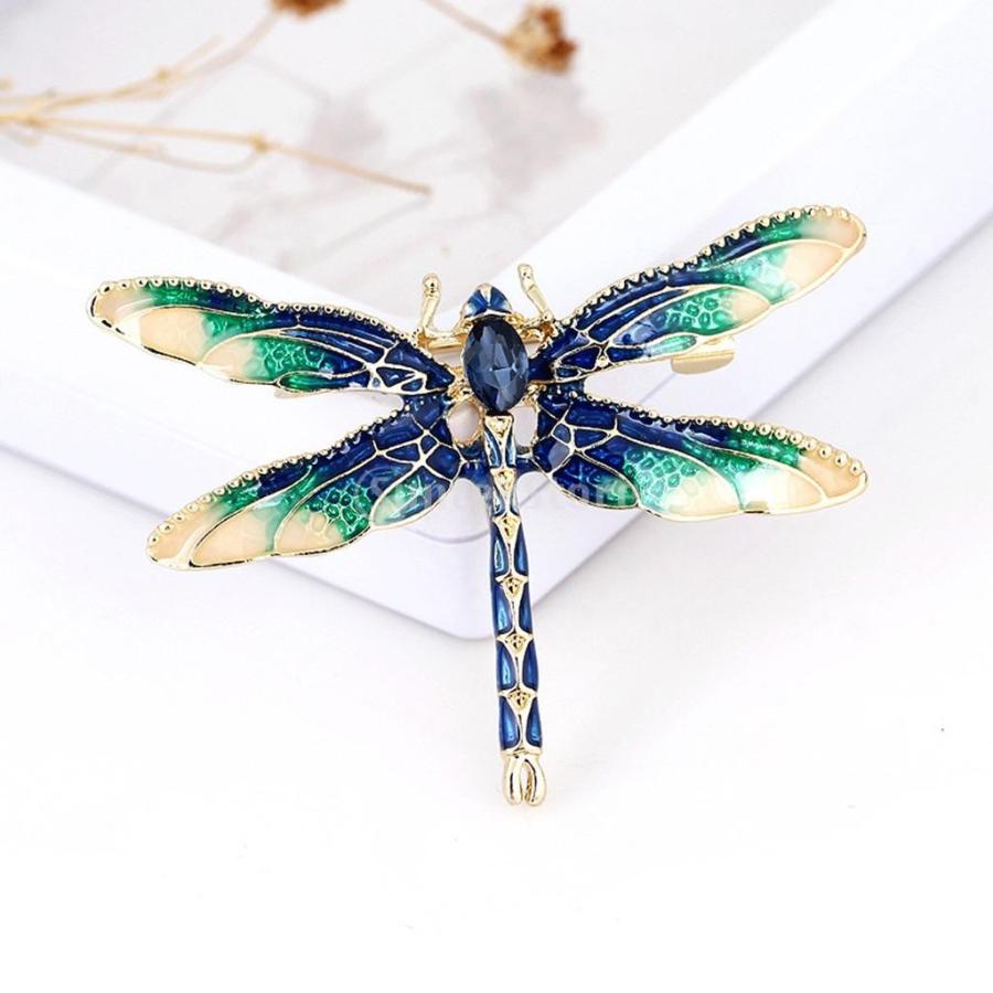 レディース メンズ キッズ 可愛い ブローチピン バッジ トンボ型 ファッション アクセサリー ブルー Stkショップ 通販 Yahoo ショッピング