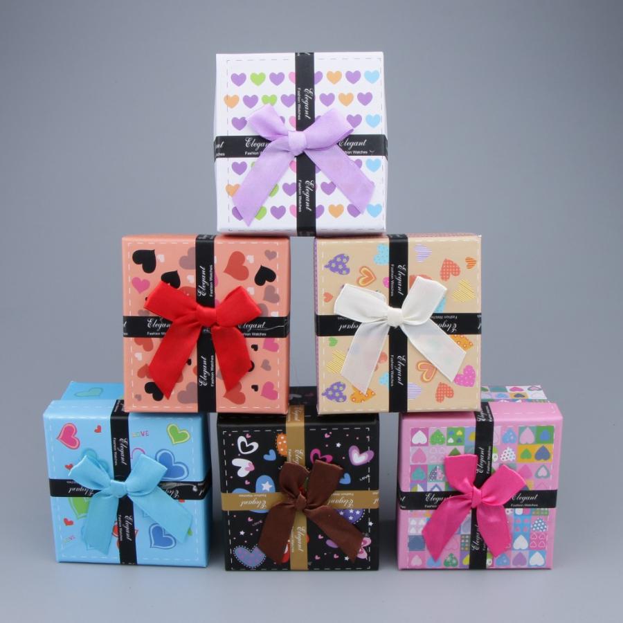 6個 可愛い 蝶結び 正方形 ジュエリー ボックス 腕時計ケース ギフトボックス 紙箱 全7種類 タイプ7 Stkショップ 通販 Yahoo ショッピング
