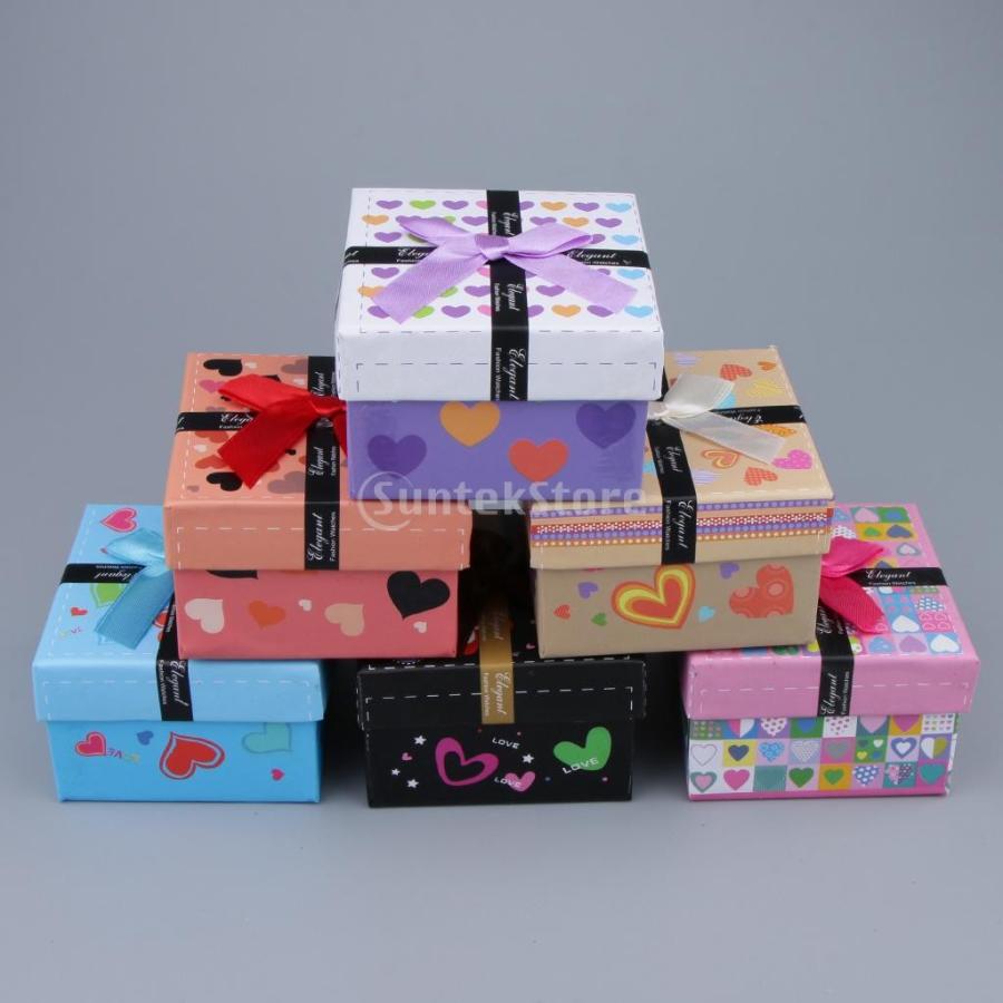 6個 可愛い 蝶結び 正方形 ジュエリー ボックス 腕時計ケース ギフトボックス 紙箱 全7種類 タイプ7 Stkショップ 通販 Yahoo ショッピング