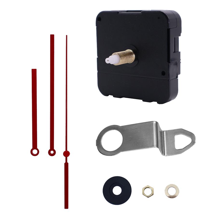 壁時計の動きの修理セット時計針交換部品セット赤 : STKショップ