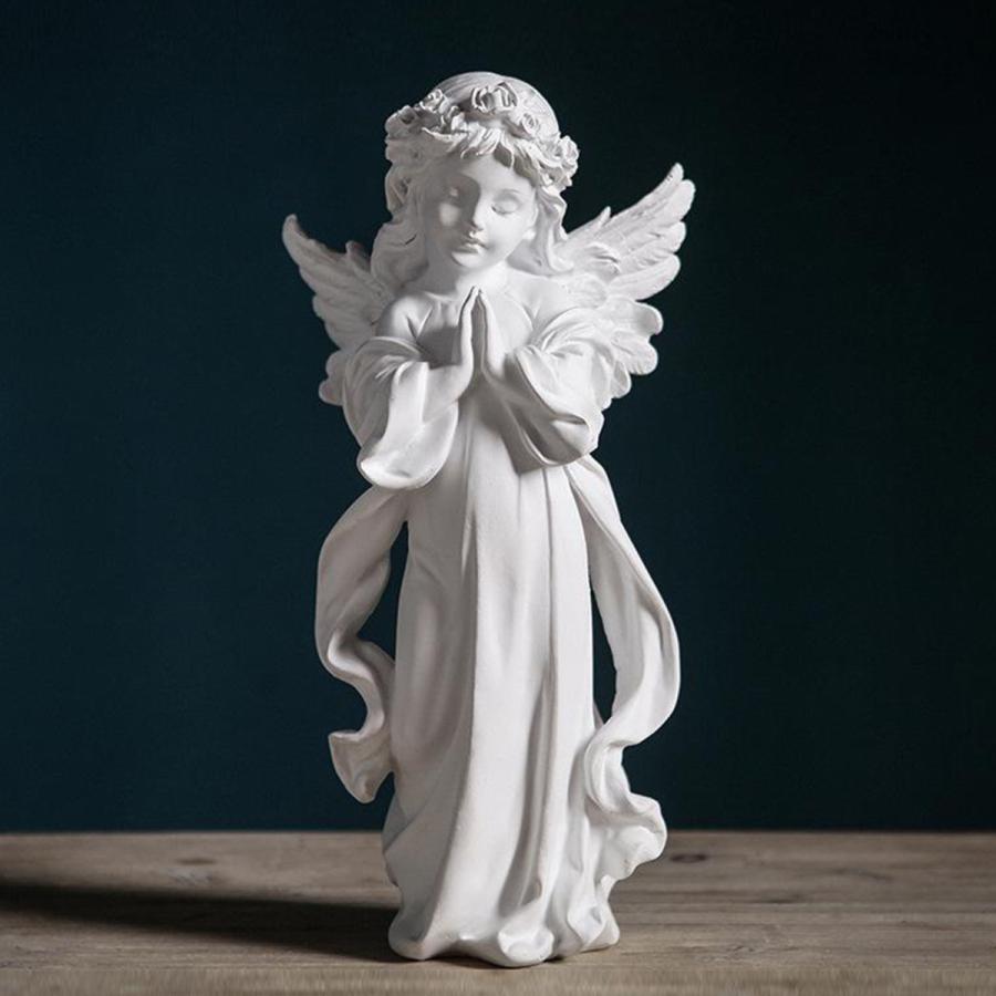 人形　天使　銅製　ヨーロッパ　置物　インテリア　工芸品　美術品　A2528 人形 天使 銅製 ヨーロッパ 置物 インテリア 工芸品 美術品
