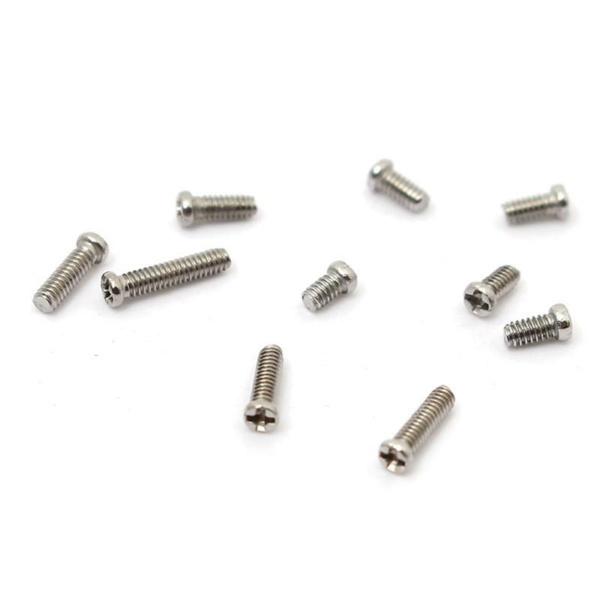 500-600ピース/個時計裏蓋ネジ1.6mm-6.0mmマルチサイズステンレス鋼の
