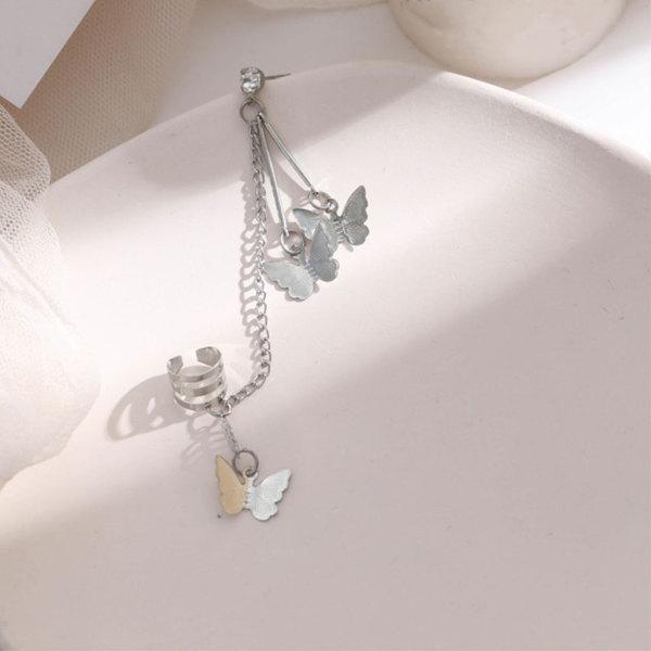 夏セール開催中 ドレスイヤリング用バタフライイヤリングエレガントアロイシルバークリエイティブジュエリー Simbcity Net