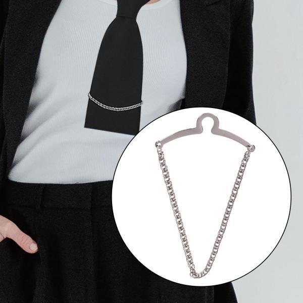 メンズネクタイチェーンネクタイリンクネクタイチェーンシングルループ