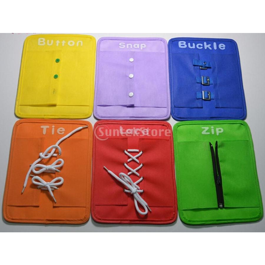 手先トレーニング 知育 3種X10＝30個セット フエルト素材