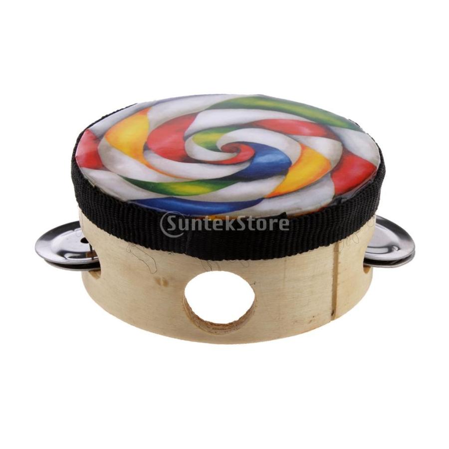 ノーブランド品 手作り ロリポップ タンバリン ドラム パーカッション 楽器 教育玩具 ギフト 全4サイズ 4 Stkショップ 通販 Yahoo ショッピング