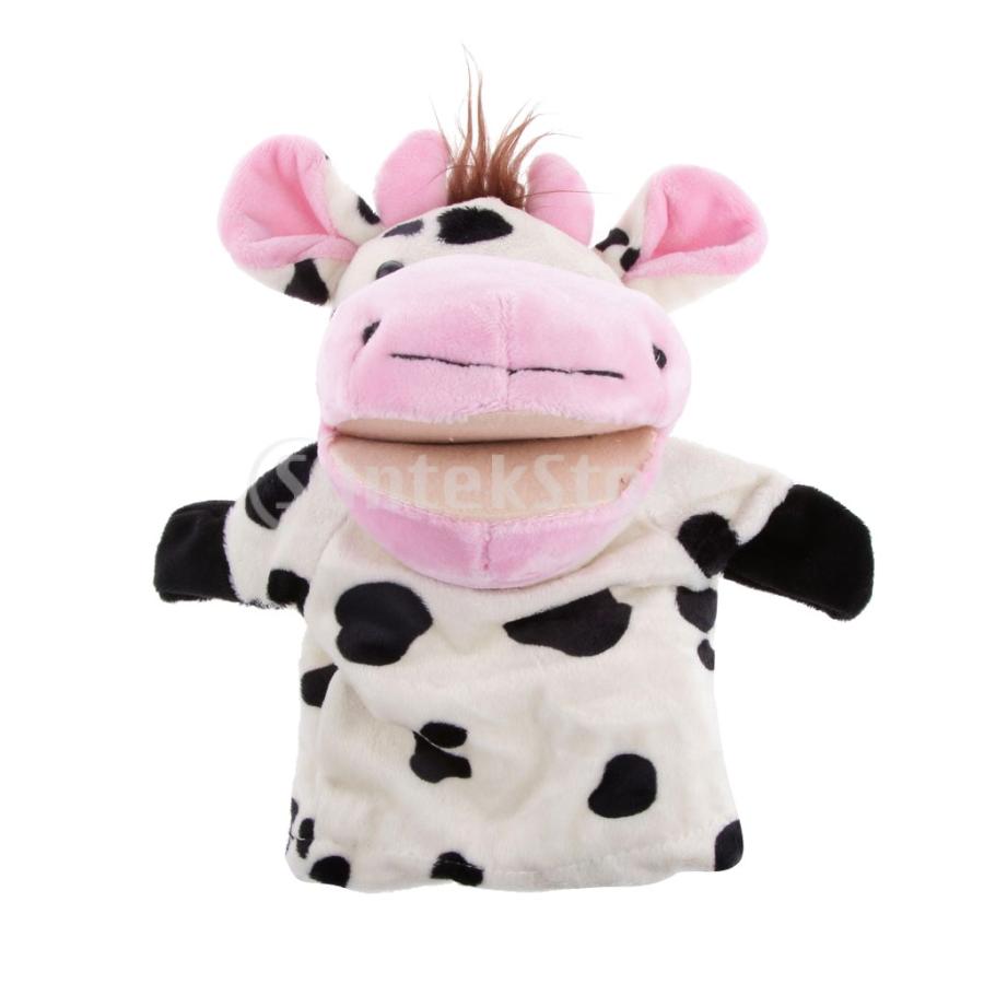 ノーブランド品 手の人形 ハンドパペット ソフト かわいい 動物 おもちゃ 小道具 子供 ギフト 全7タイプ 牛 57007835 Stkショップ 通販 Yahoo ショッピング