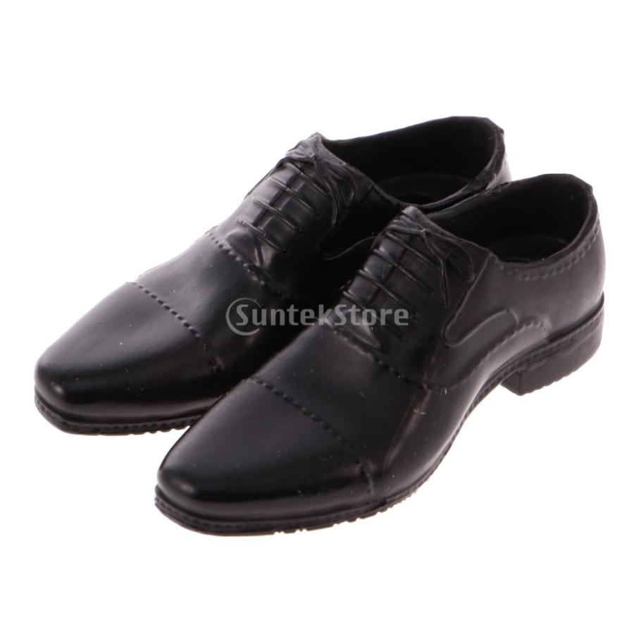 12インチ男性人形用 ドール用 おしゃれ 1/6スケール ゴム製 男性 靴