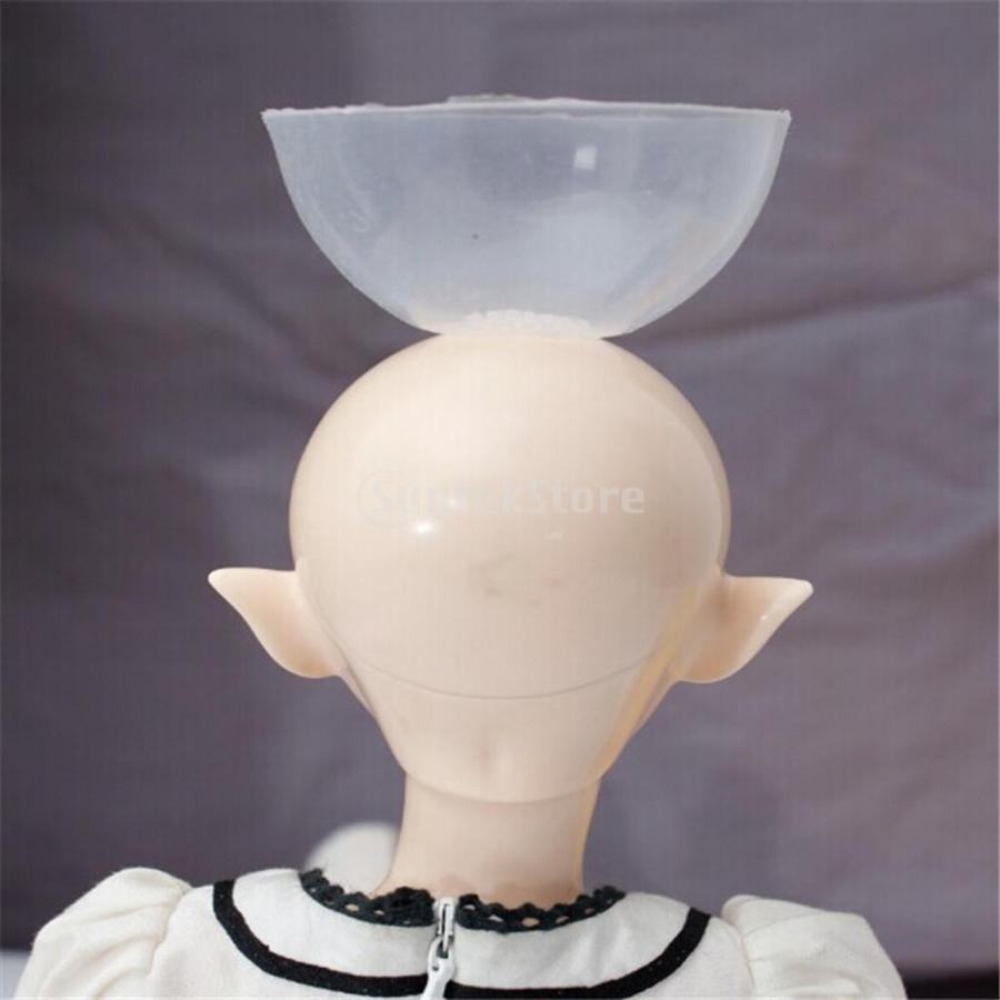 全4種類 耐久性 ドール用 シリコン製 ウィッグキャップ BJD SD人形適用