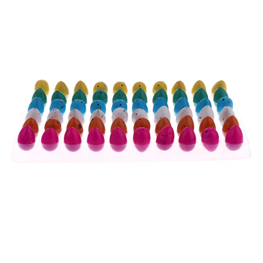 Kesoto プレゼント カラフル おもちゃ 天然ゴム製 水中 孵化恐竜卵 キッズ 発達玩具 ディノエッグ 60個パック Stkショップ 通販 Yahoo ショッピング