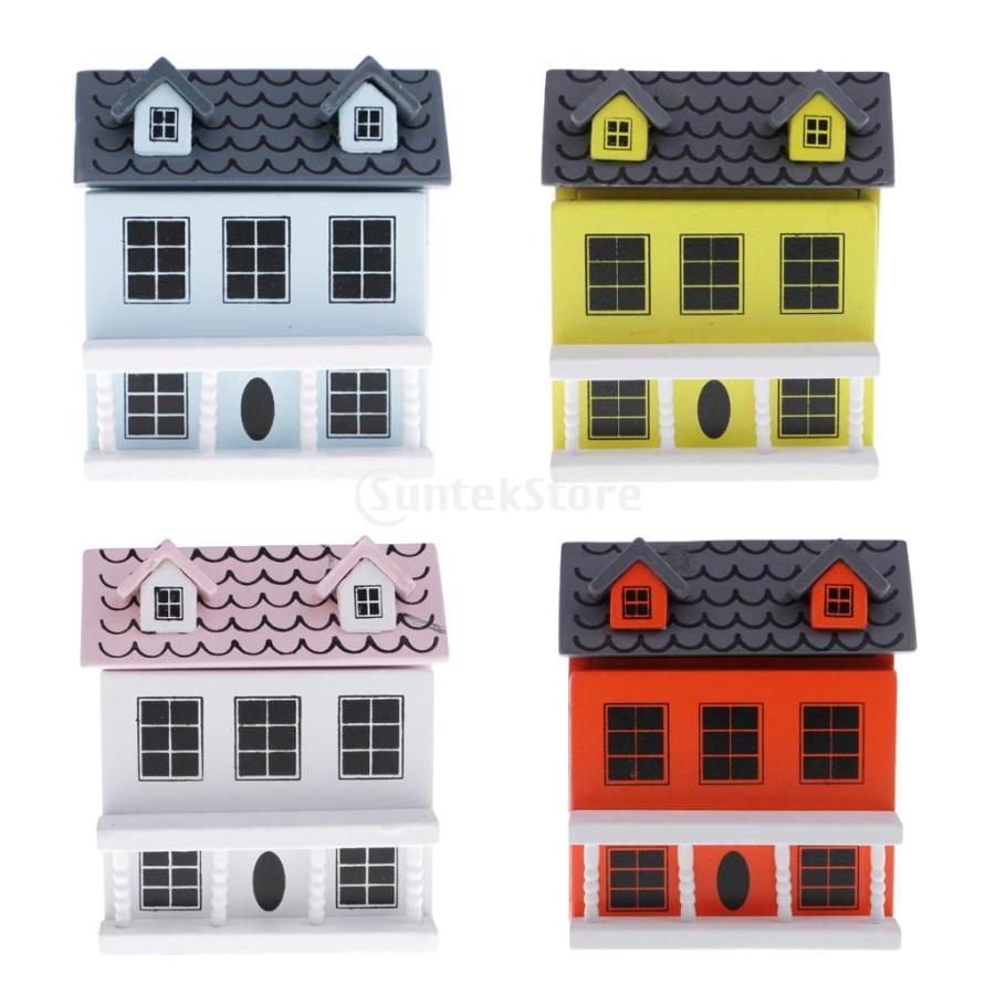 KOZEEY 1/12スケール ドールハウス ミニチュア ヴィラハウスモデル