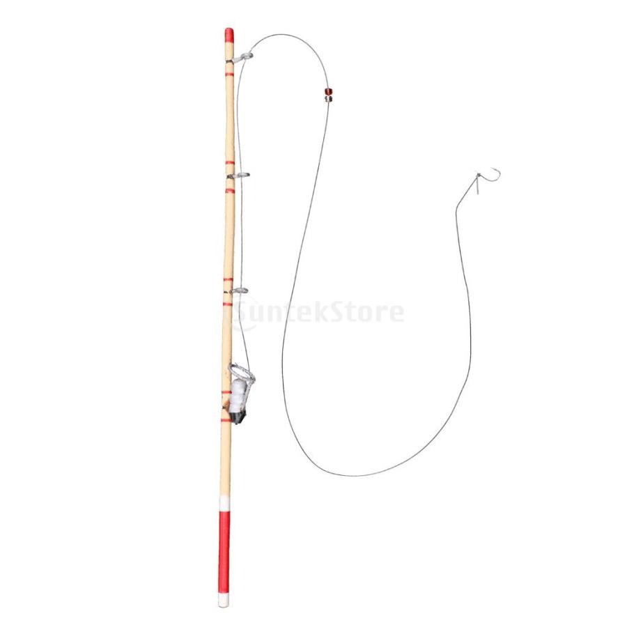 1/12スケール 人形館 ミニチュア 釣竿モデル 1:12スケール