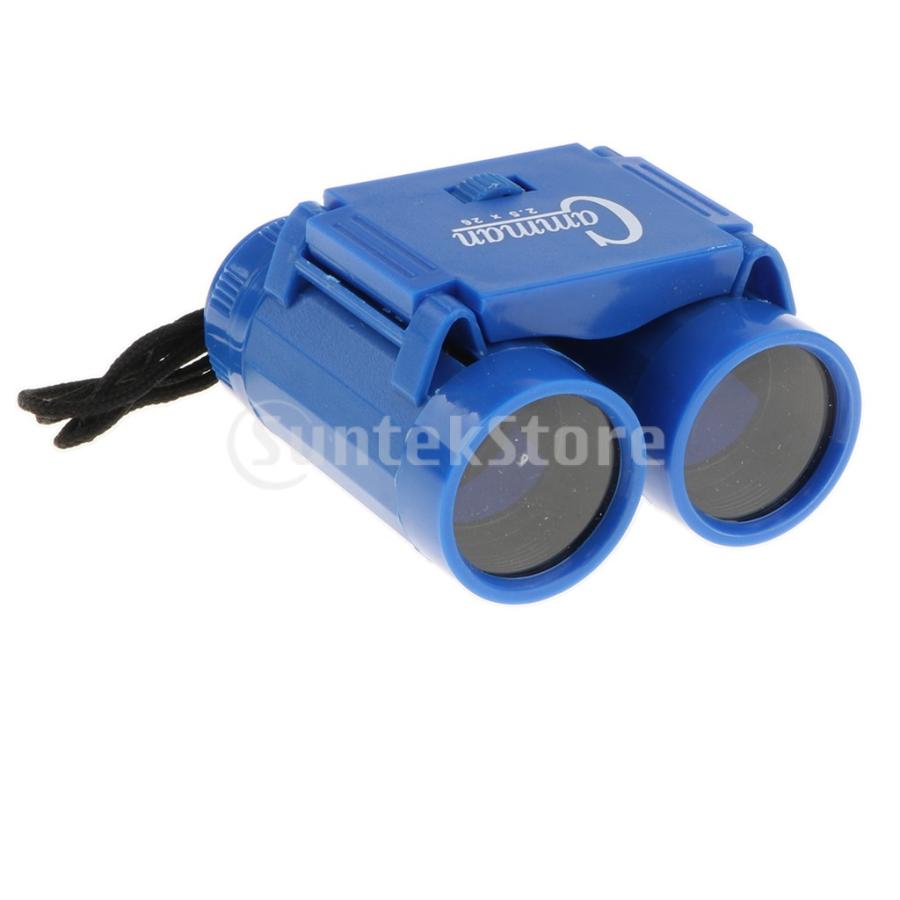 全4色 26mm 2 5倍 双眼鏡 望遠鏡 キッズおもちゃ ハイキングキャンプおもちゃ 青 Stkショップ 通販 Yahoo ショッピング