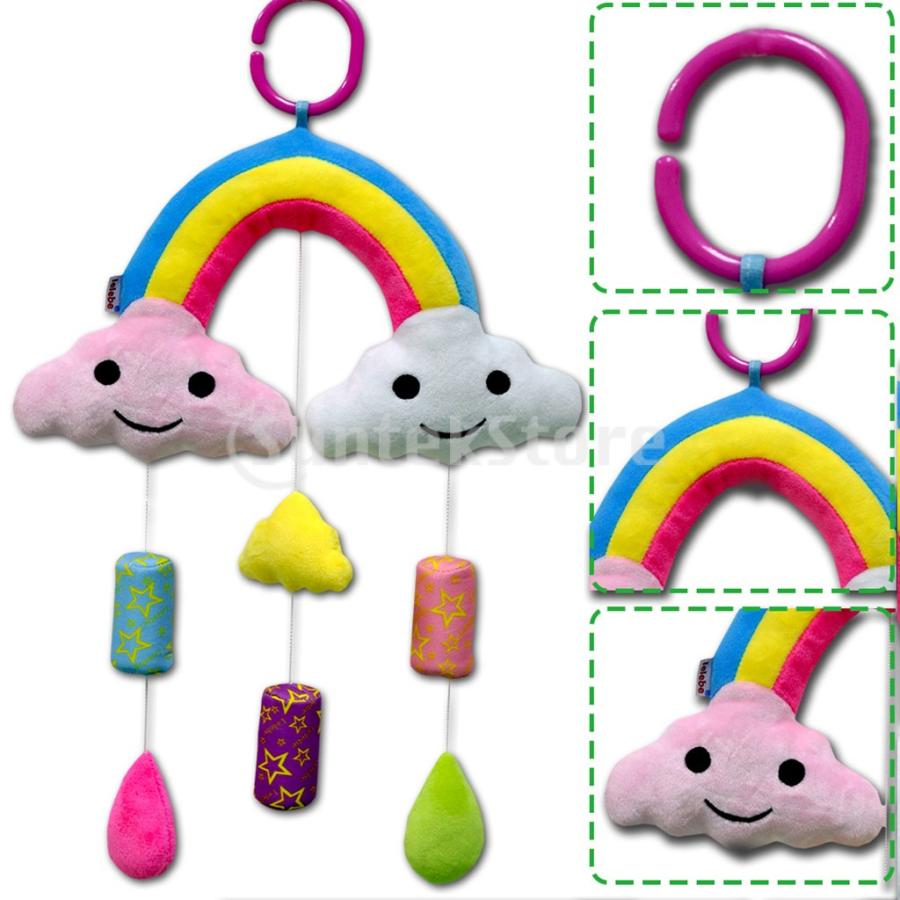 Perfeclan 赤ちゃん ベビー 虹と雲の形 ぬいぐるみ 吊り掛け ベビーカー おもちゃ 玩具 57029348 Stkショップ 通販 Yahoo ショッピング