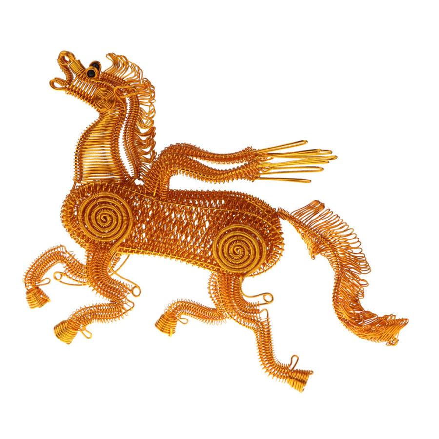 手作りペガサス飛行馬模型の金属工芸品机の装飾 黄金 Stkショップ 通販 Yahoo ショッピング